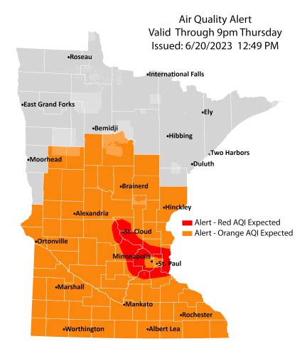 Air quality alert extended into Tuesday for Twin Cities, other areas of the state
